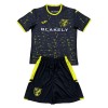 Conjunto Norwich City Segunda Equipación 2024-25 - Niño